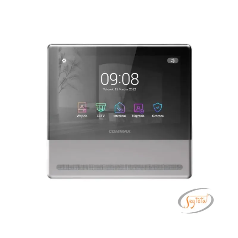 MONITOR WIFI PARA VIDEOPORTERO CON PANTALLA DE 7" COMMAX CDV-70QT