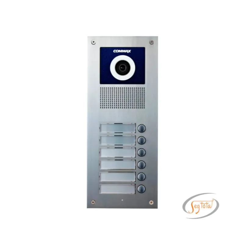 VIDEOPORTERO DE 6 BOTONES COMMAX DRC-6UC