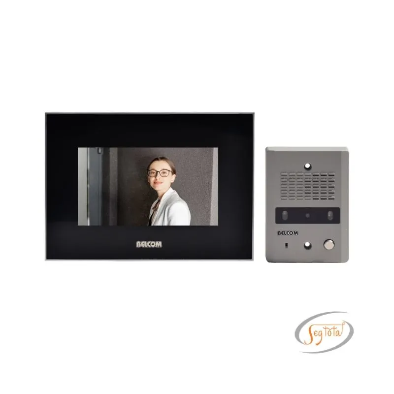 KIT DE VIDEOPORTERO CON PANTALLA DE 7″ BELCOM PE-7853