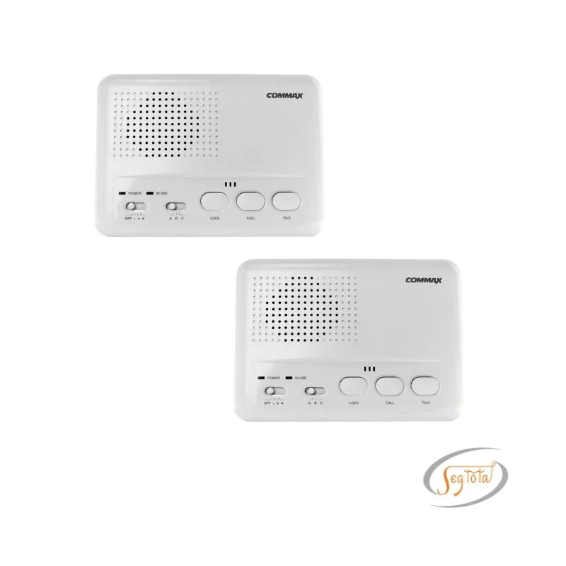 KIT INTERCOMUNICADOR INALAMBRICO COMMAX WI-3SN - Imagen 2